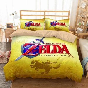 The Legend Of Zelda Duvet Cover and Pillowcase Set Bedding Set 571