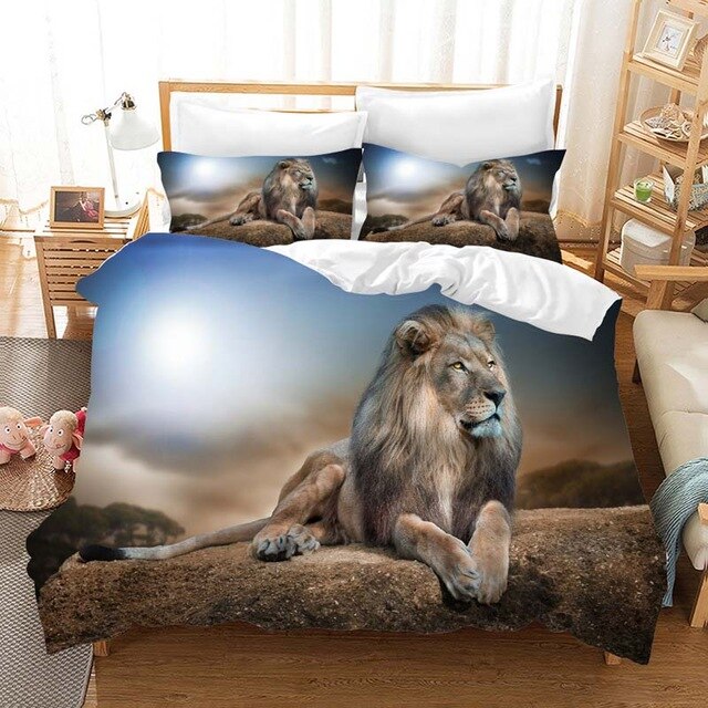 The Lion King 2213 Duvet Cover and Pillowcase Set Bedding Set