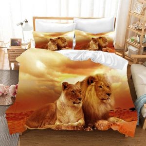 The Lion King 2214 Duvet Cover and Pillowcase Set Bedding Set