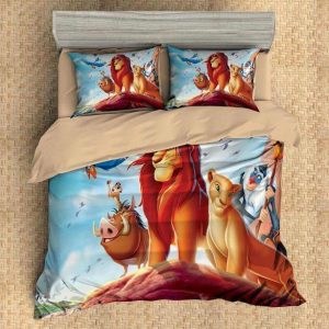 The Lion King Duvet Cover and Pillowcase Set Bedding Set 642