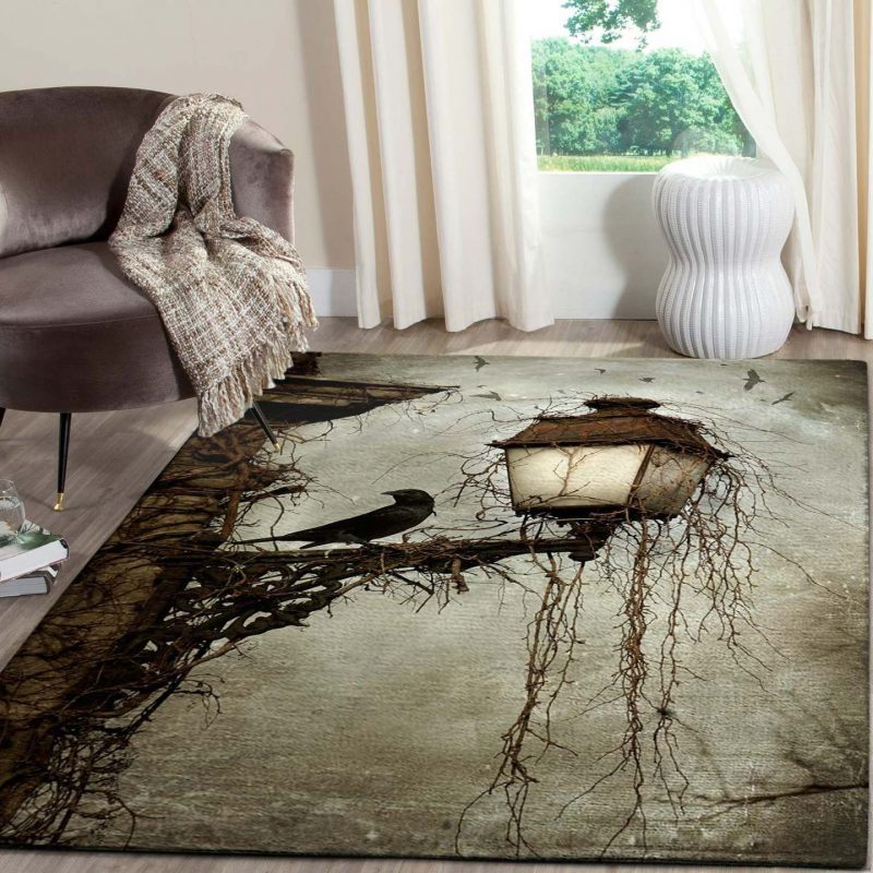 The Raven Never Again Carpet Living Room Rugs