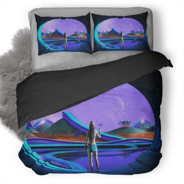 The Rolling Hills Of The Third Moon 88 Duvet Cover and Pillowcase Set Bedding Set