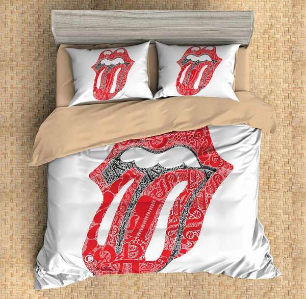 The Rolling Stones Duvet Cover and Pillowcase Set Bedding Set