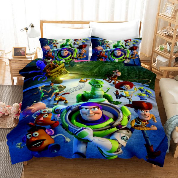 The Toy Story Duvet Cover and Pillowcase Set Bedding Set