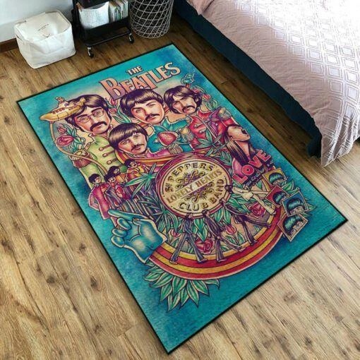 The beatles living room area carpet