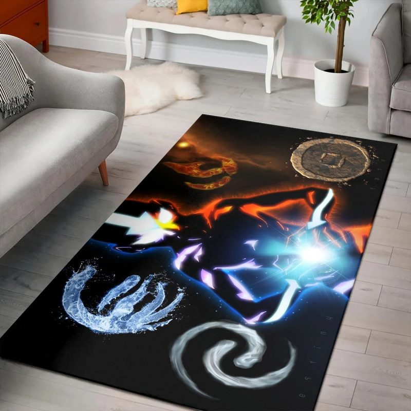 The last airbender aang anime rugs living room carpet