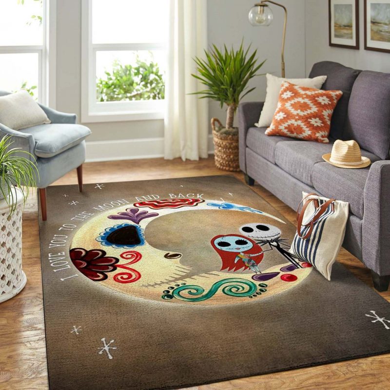 The nightmare before christmas Jack skellington Area rug Living Room Rug Carpet