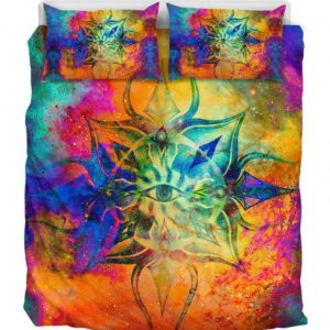 They Eye Duver Duvet Cover and Pillowcase Set Bedding Set