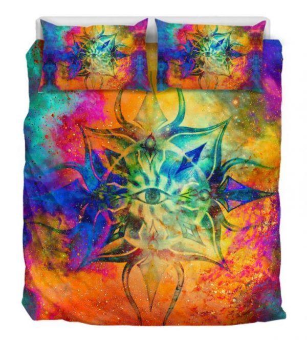 They Eye Duver Duvet Cover and Pillowcase Set Bedding Set