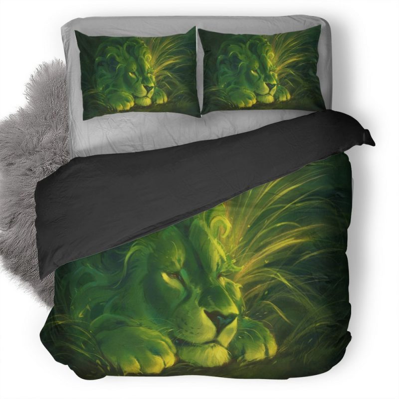 Thorn Lion J8 Duvet Cover and Pillowcase Set Bedding Set