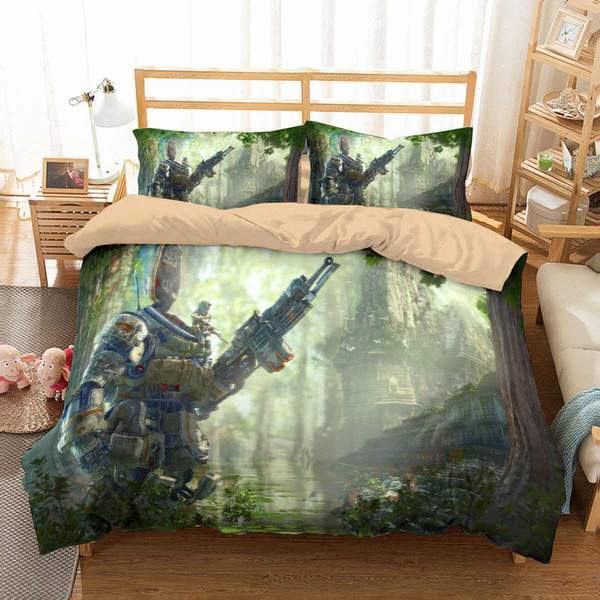 Titanfall Duvet Cover and Pillowcase Set Bedding Set