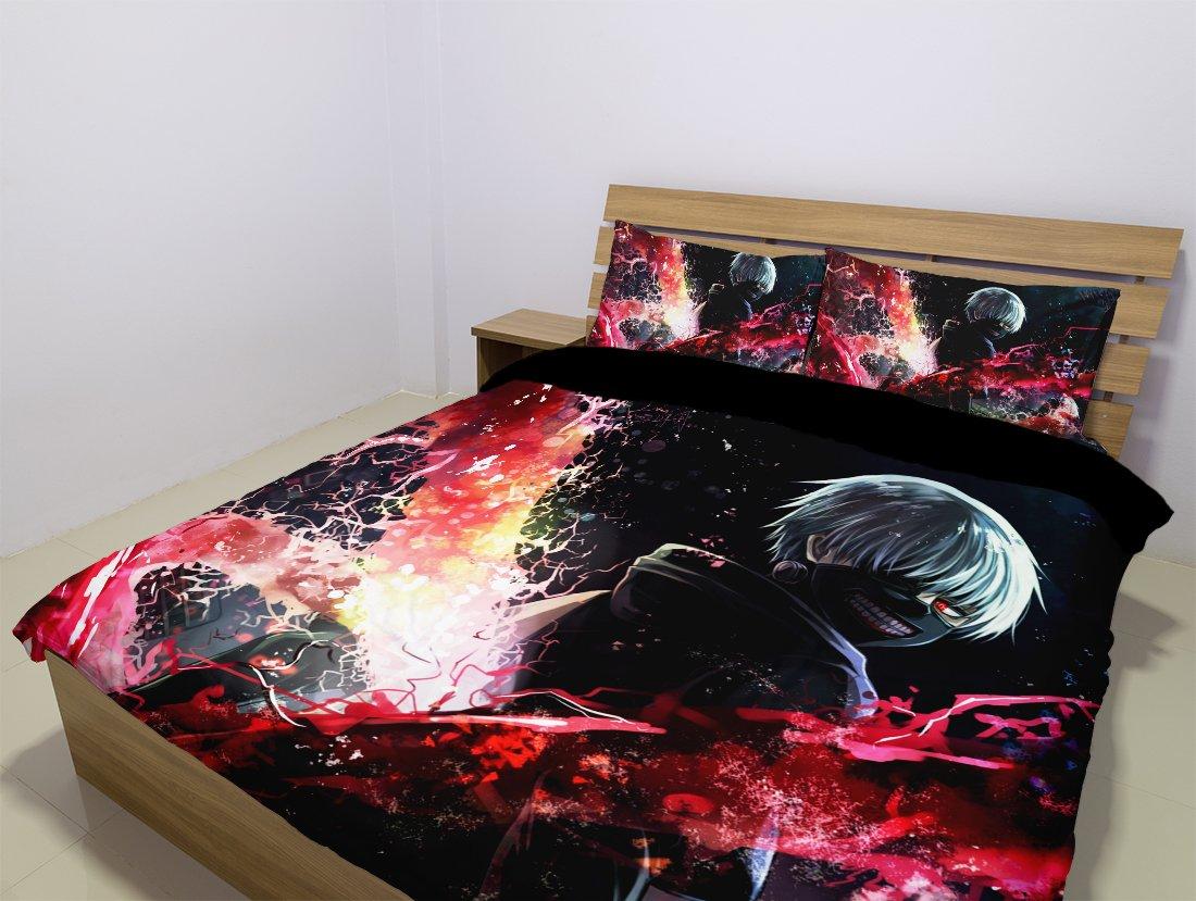 Tokyo Ghoul Duvet Cover and Pillowcase Set Bedding Set