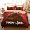 Tom Clancy’S Rainbow Six Duvet Cover and Pillowcase Set Bedding Set 583