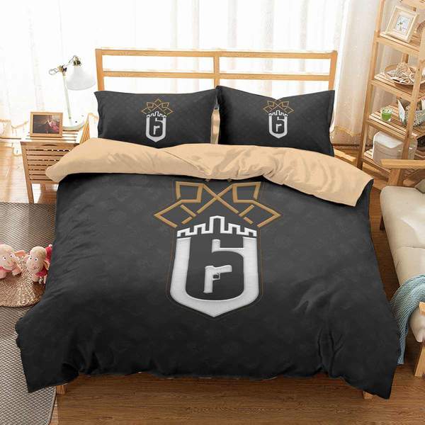 Tom Clancys Rainbow Six Siege Duvet Cover and Pillowcase Set Bedding Set