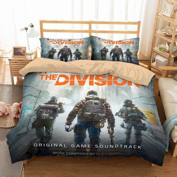 Tom Clancys The Division Duvet Cover and Pillowcase Set Bedding Set