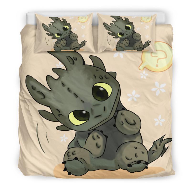 Toothless Duvet Cover and Pillowcase Set Bedding Set 18