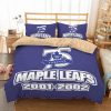 Toronto Maple Leafs 2 Duvet Cover and Pillowcase Set Bedding Set