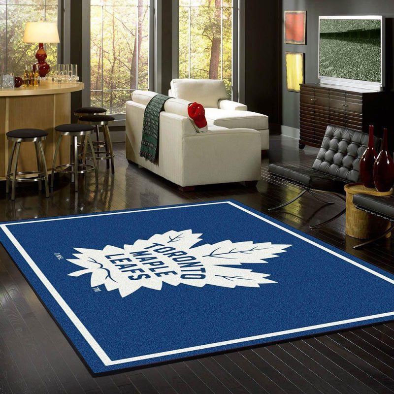 Toronto Maple Leafs Rug Team Spirit Carpet Living Room Rugs