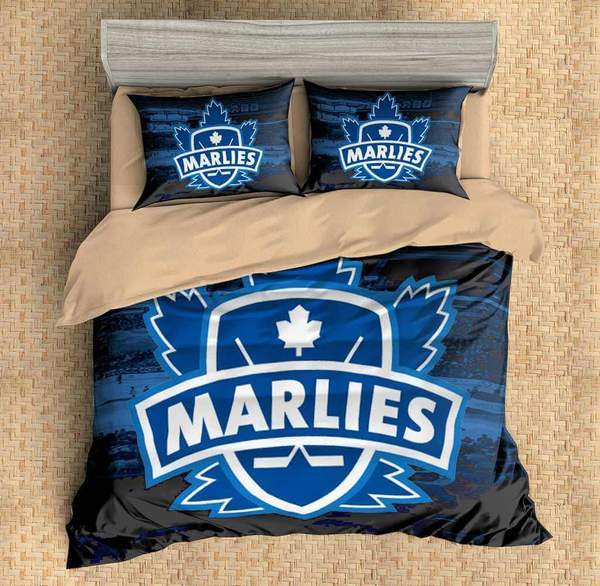 Toronto Marlies Duvet Cover and Pillowcase Set Bedding Set