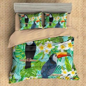 Toucan 5 Duvet Cover and Pillowcase Set Bedding Set