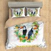 Toucan 9 Duvet Cover and Pillowcase Set Bedding Set