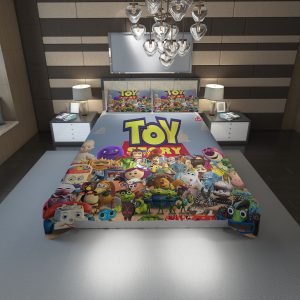 Toy Story 4 Duvet Cover and Pillowcase Set Bedding Set 1217