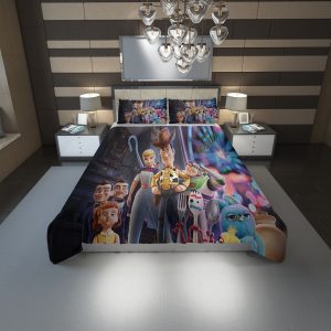 Toy Story 4 Duvet Cover and Pillowcase Set Bedding Set 1218