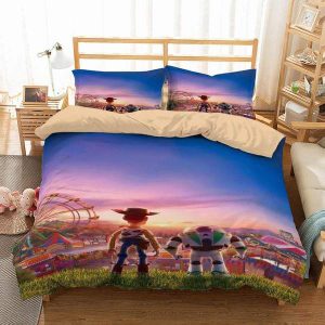 Toy Story 4 Duvet Cover and Pillowcase Set Bedding Set 756