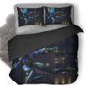 Tracer Overwatch Supersaiyanblue Digital Art Y2 Duvet Cover and Pillowcase Set Bedding Set