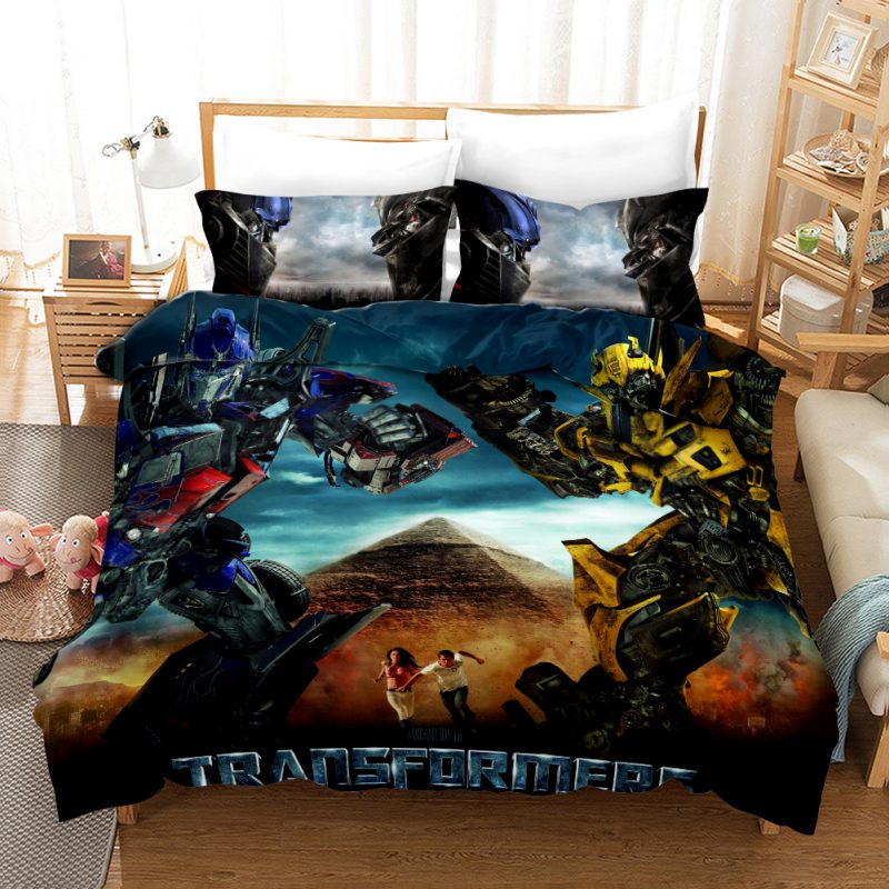 Transformer 4 Duvet Cover and Pillowcase Set Bedding Set