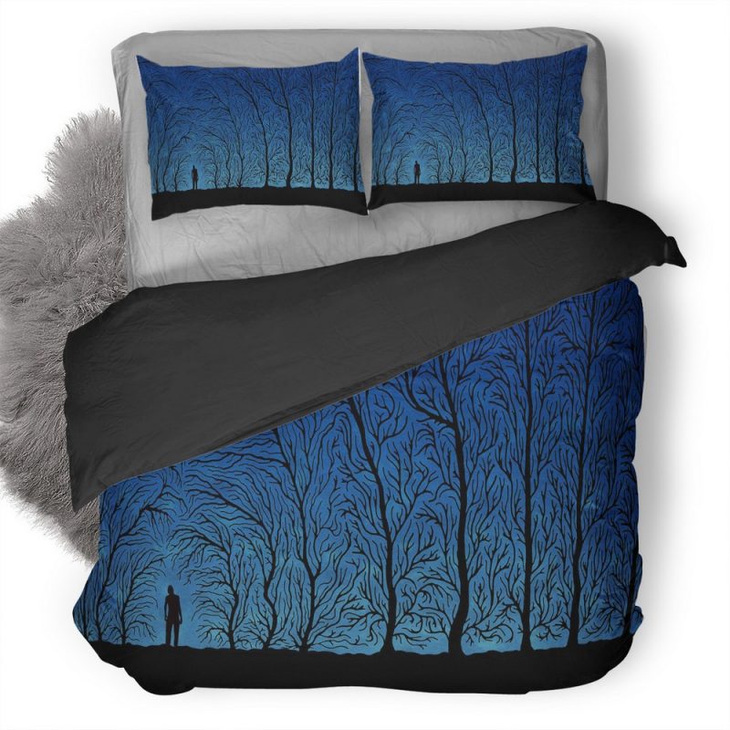 Trees Art Duvet Cover and Pillowcase Set Bedding Set