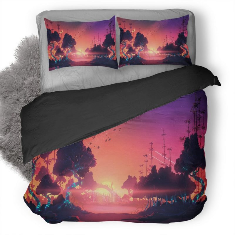 Trillectro P7 Duvet Cover and Pillowcase Set Bedding Set