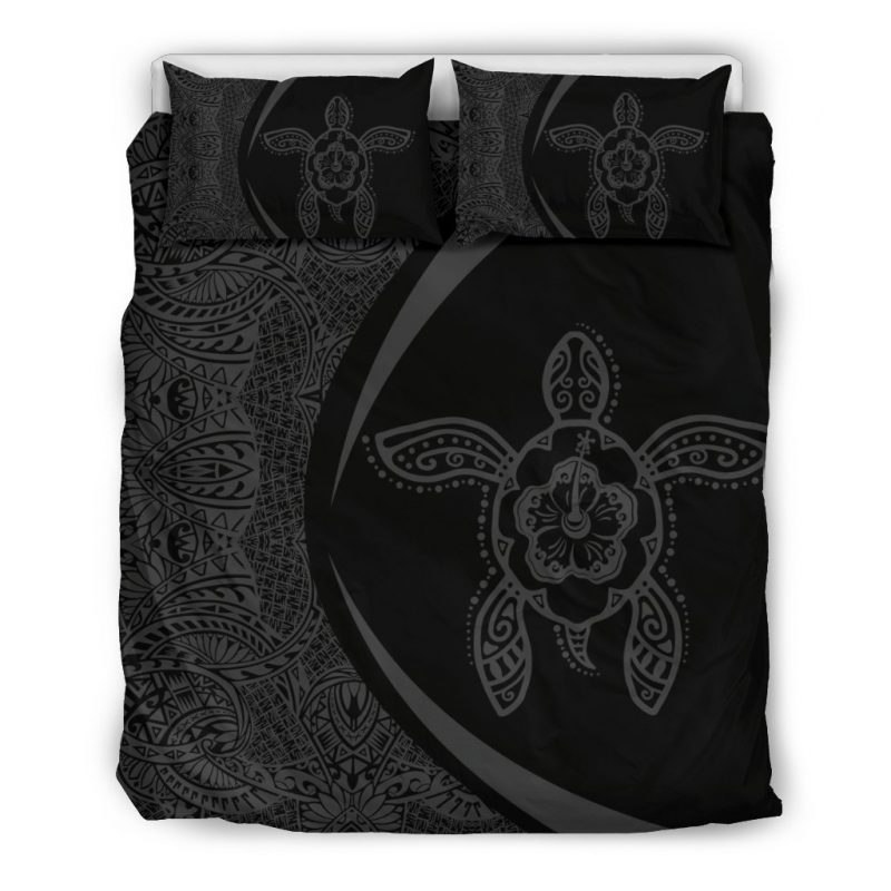 Turtle Polynesian Duver Duvet Cover and Pillowcase Set Bedding Set 873