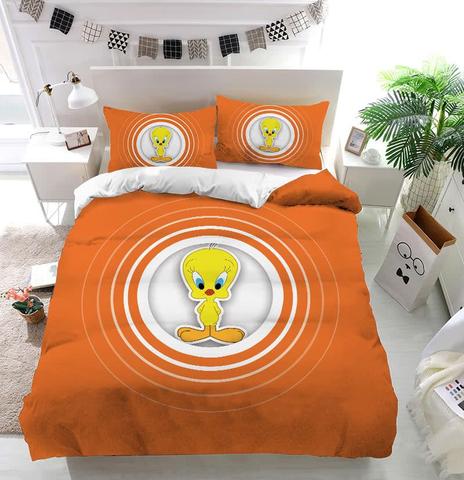 Tweety Cute Duvet Cover and Pillowcase Set Bedding Set