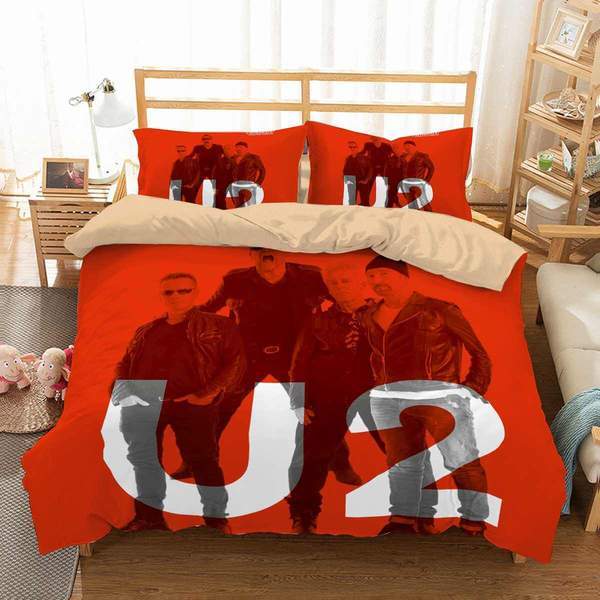 U2 Duvet Cover and Pillowcase Set Bedding Set 635