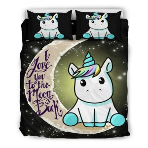 Unicorn Duvet Cover and Pillowcase Set Bedding Set