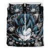 Vegeta Goku Blue Duvet Cover and Pillowcase Set Bedding Set