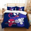 Venom Spider Man Duvet Cover and Pillowcase Set Bedding Set