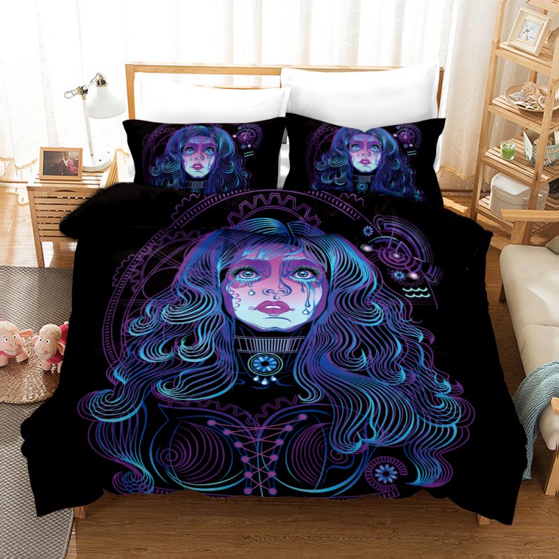 Virgo Duvet Cover and Pillowcase Set Bedding Set