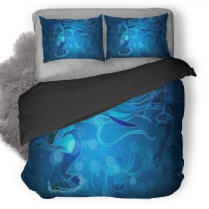 Vocaloid Hatsune Miku Qhd Duvet Cover and Pillowcase Set Bedding Set