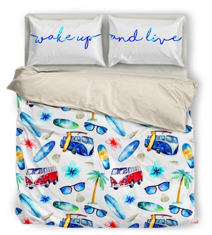 Wake Up Live Duver Duvet Cover and Pillowcase Set Bedding Set