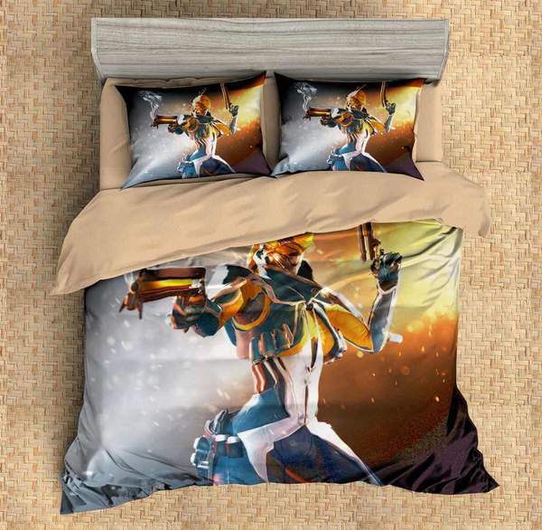 Warframe Duvet Cover and Pillowcase Set Bedding Set 538