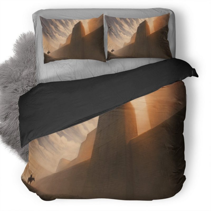 Warrior Horse Fantasy Hl Duvet Cover and Pillowcase Set Bedding Set