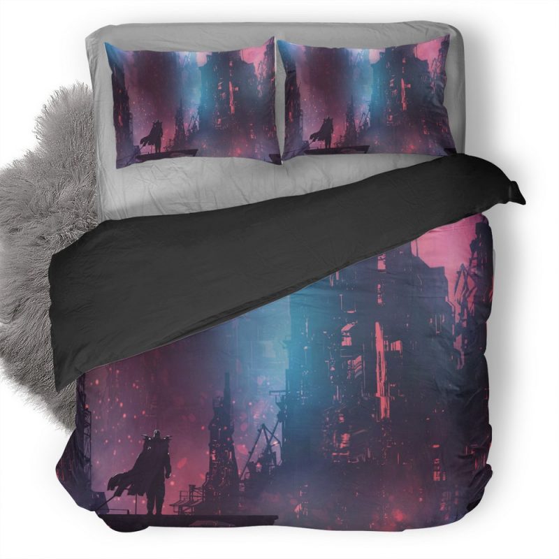 Warrior Image Duvet Cover and Pillowcase Set Bedding Set