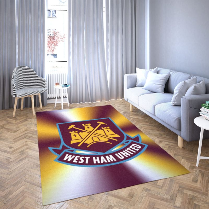 West Ham United Football Club Carpet Living Room Rugs Doormat 10