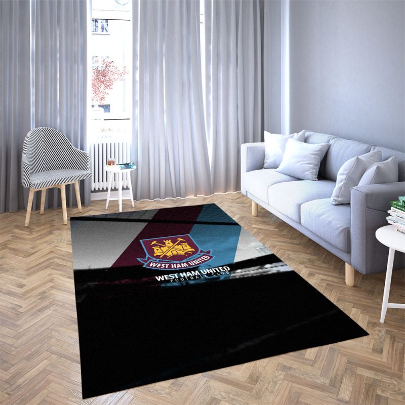 West Ham United Football Club Carpet Living Room Rugs Doormat 11