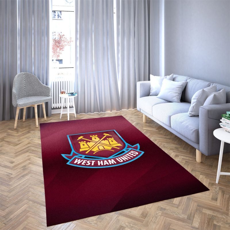 West Ham United Football Club Carpet Living Room Rugs Doormat 14