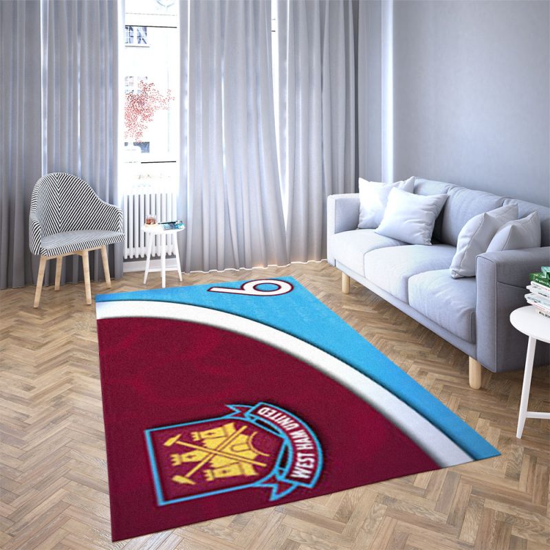 West Ham United Football Club Carpet Living Room Rugs Doormat 15