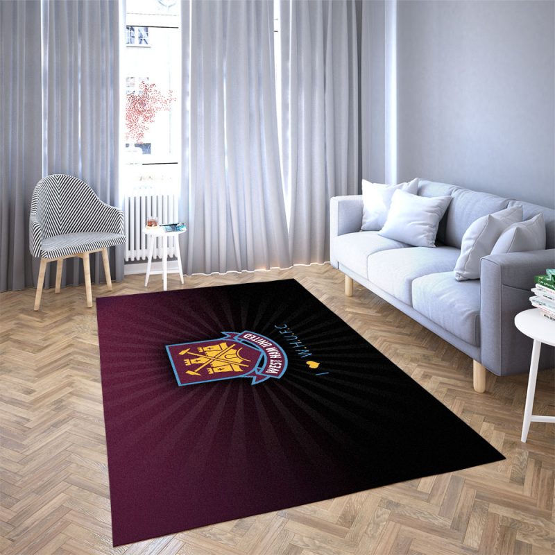 West Ham United Football Club Carpet Living Room Rugs Doormat 18