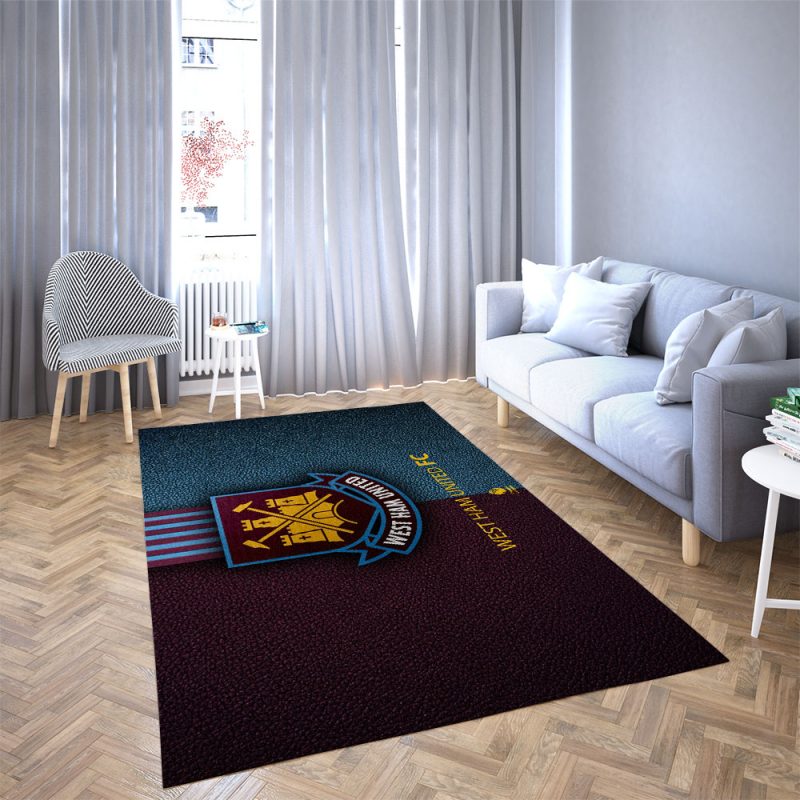 West Ham United Football Club Carpet Living Room Rugs Doormat 23